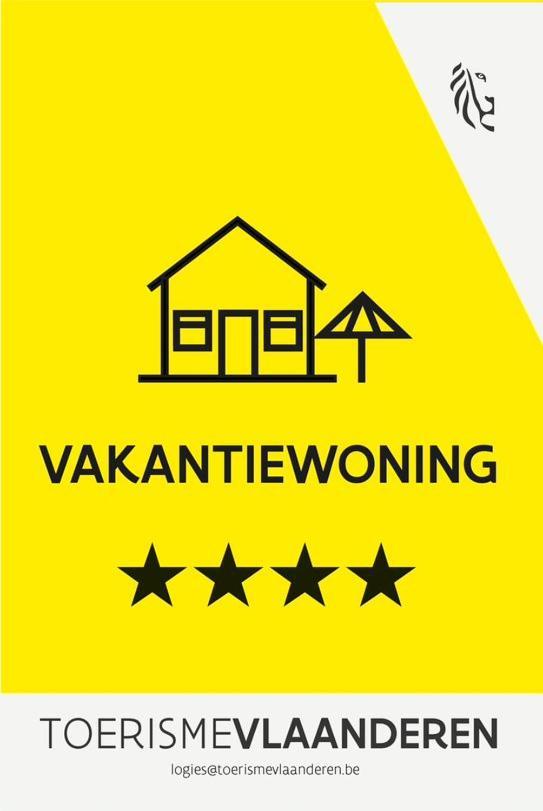 Вилла Casa Maris - Het Huis Van De Zee - Viersterrenverblijf Ньивпорт Экстерьер фото